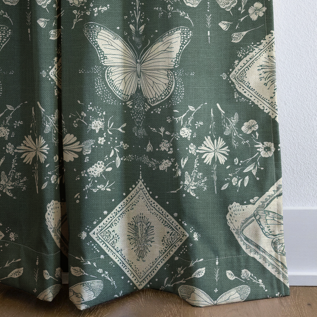 Audrey - Drapery — corner closeup