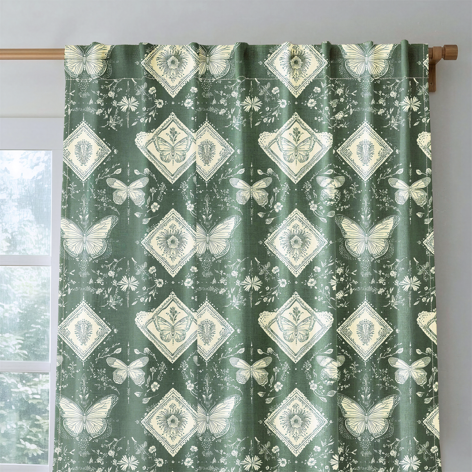 Audrey - Drapery — rod