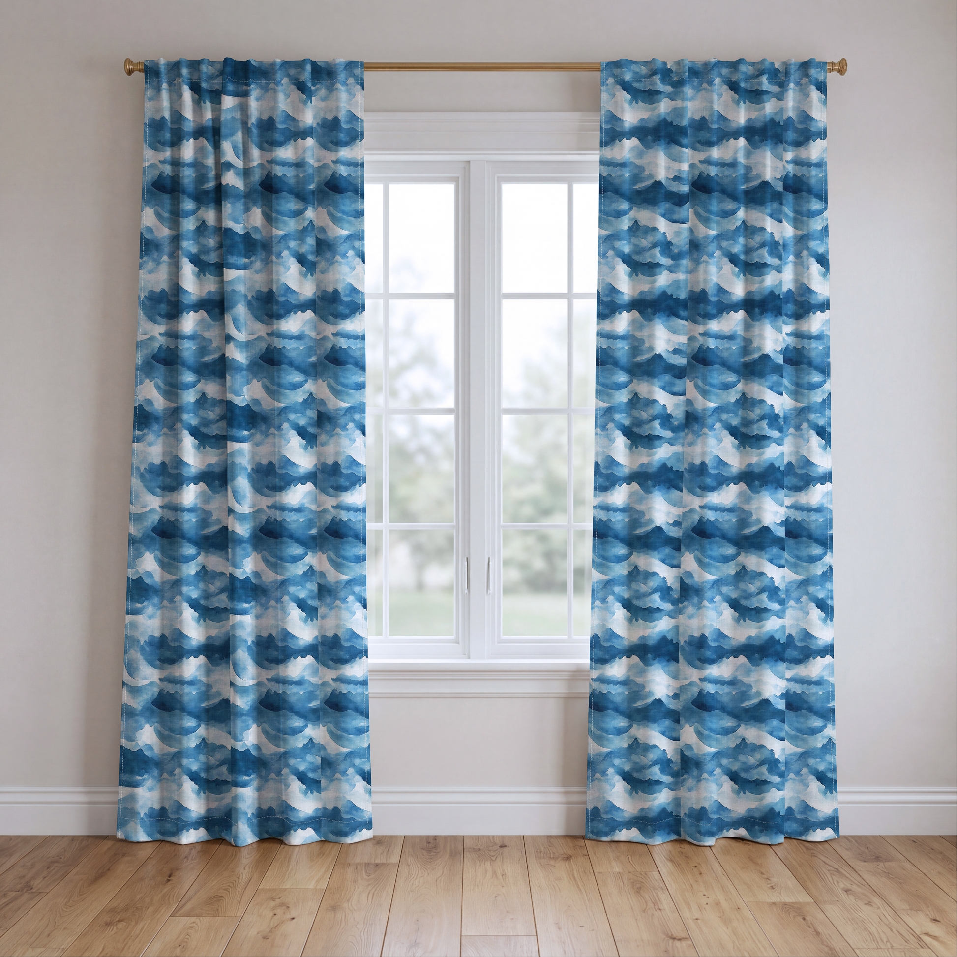 Ayden - Drapery — two panels