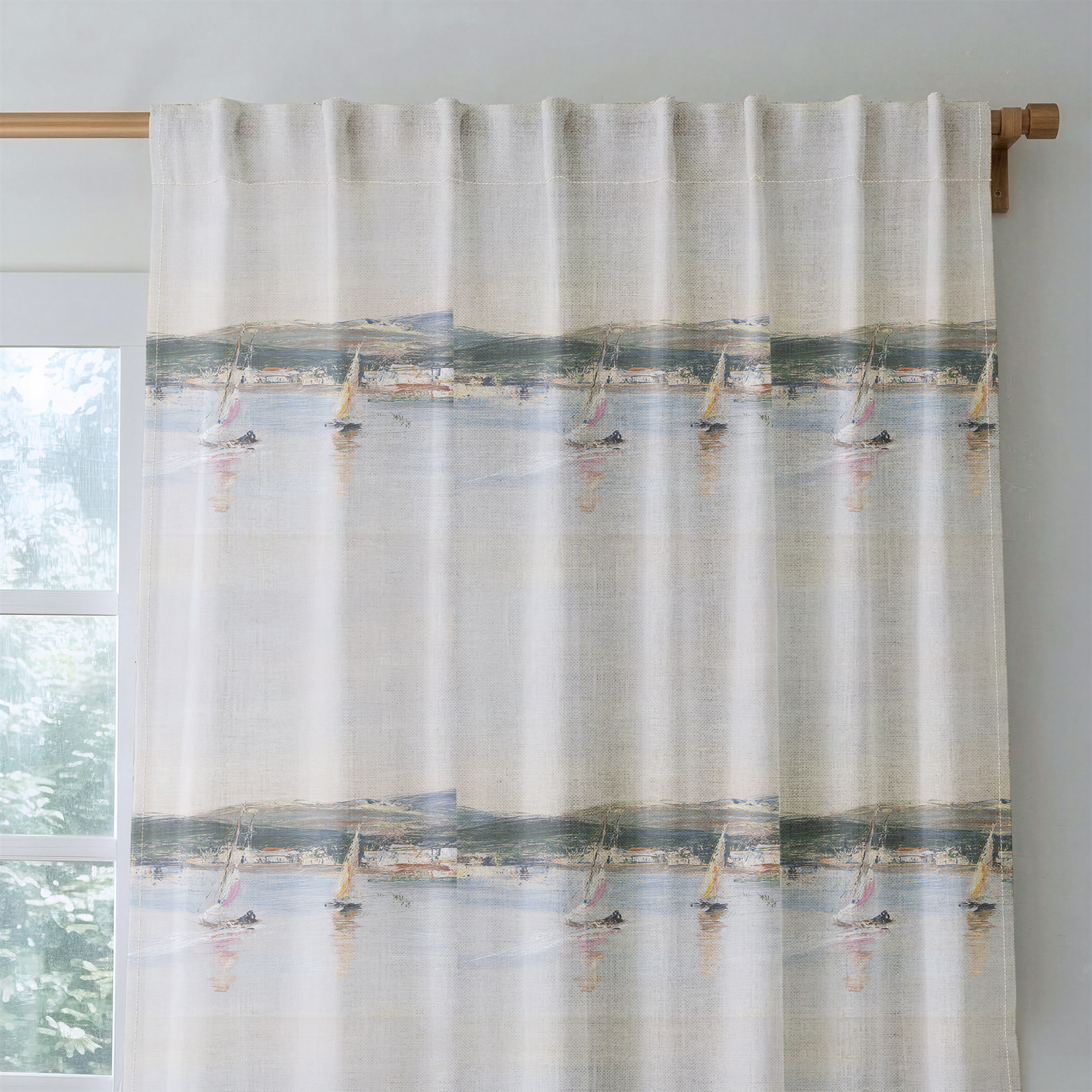 Sailboat - Drapery — rod