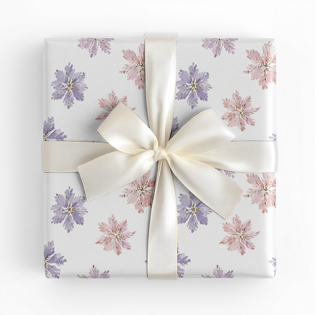 Crystal Snowfall - Wrapping Paper
