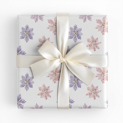 Crystal Snowfall - Wrapping Paper