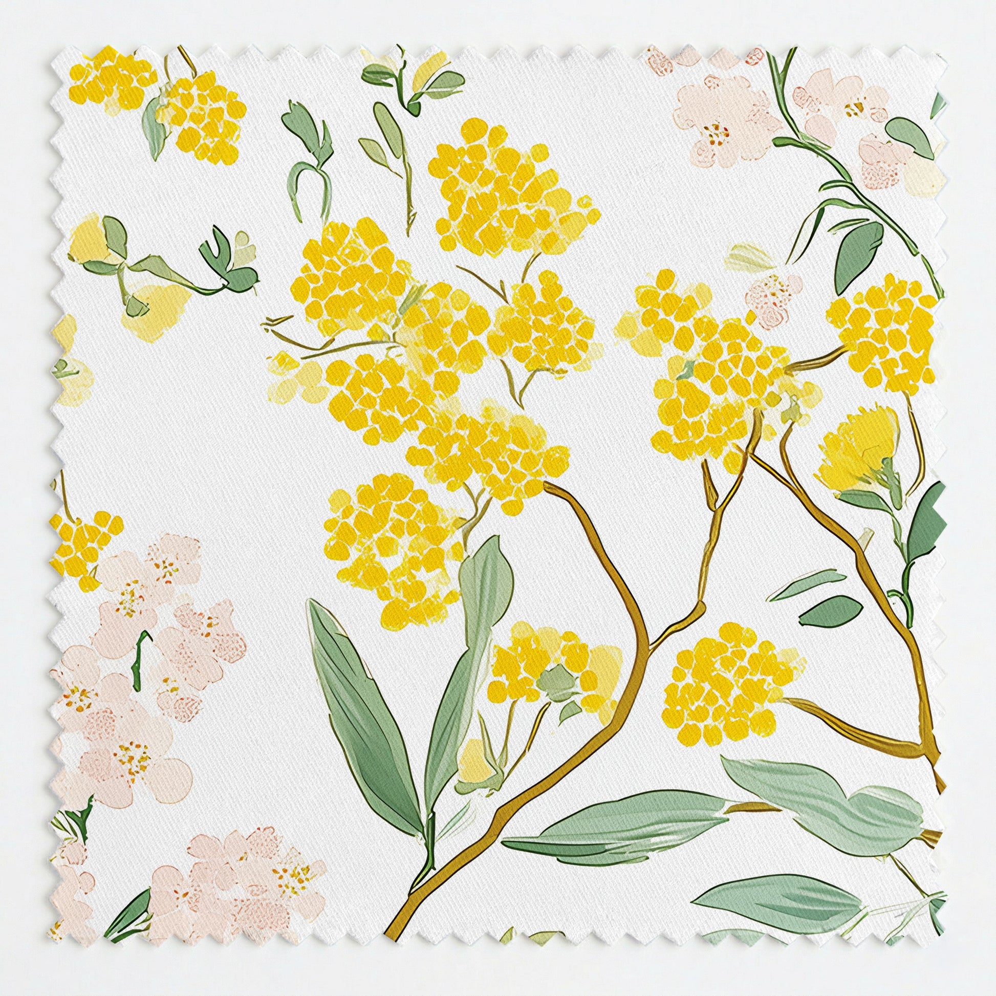 Mimosa Melody Fabric by the Yard