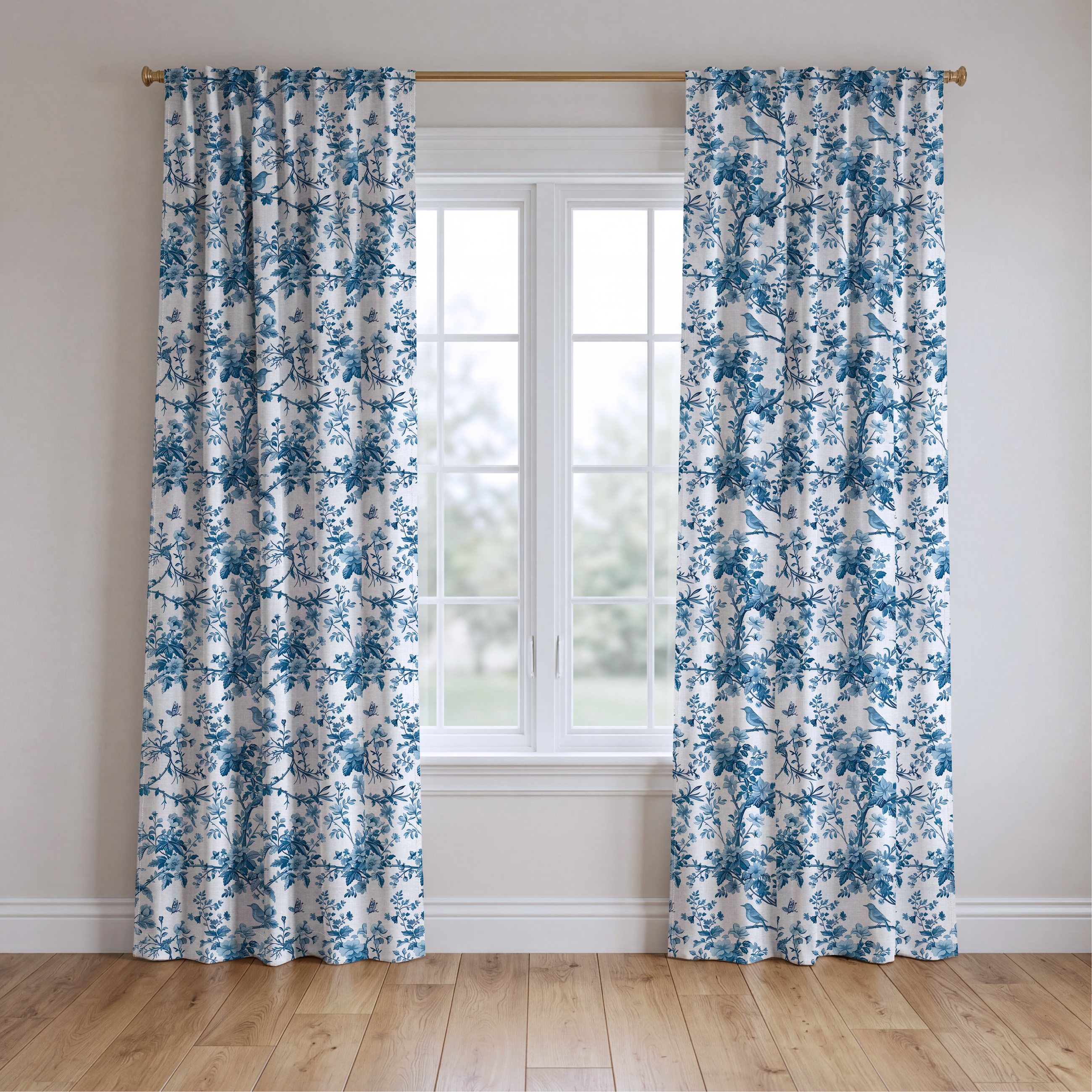 Carson - Drapery — two panels