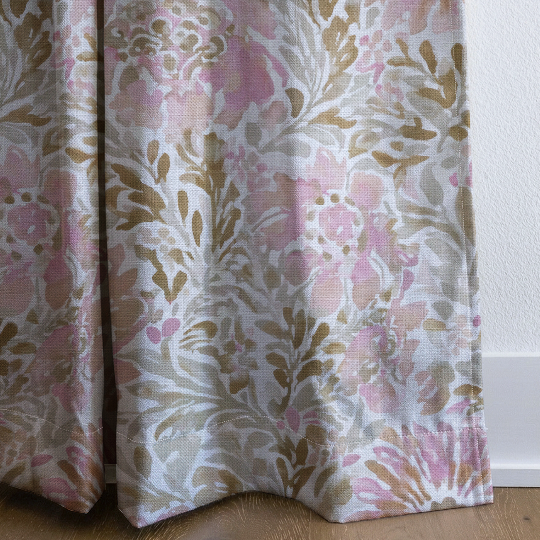 Blush Birch - Drapery — corner closeup