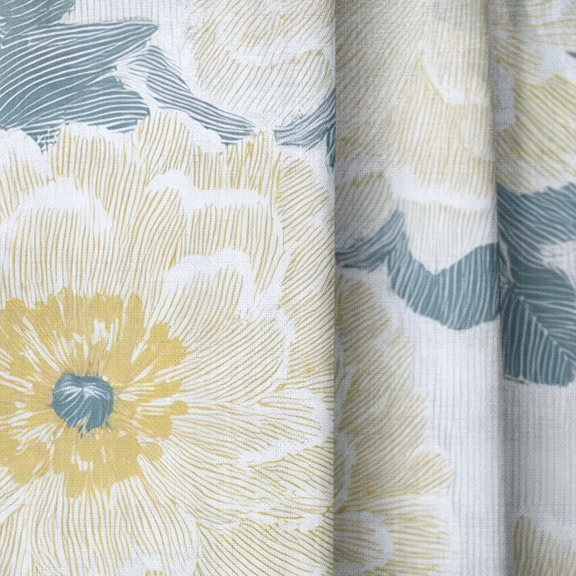 Yellow Wedding - Drapery — close up