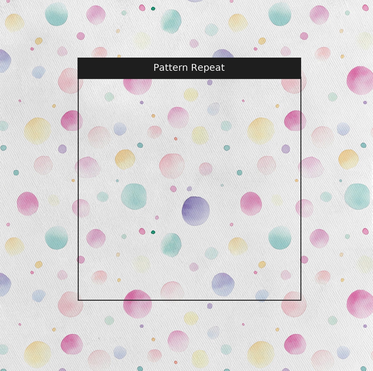 Bubble Bliss Fabric by the Yard — pattern repeat
