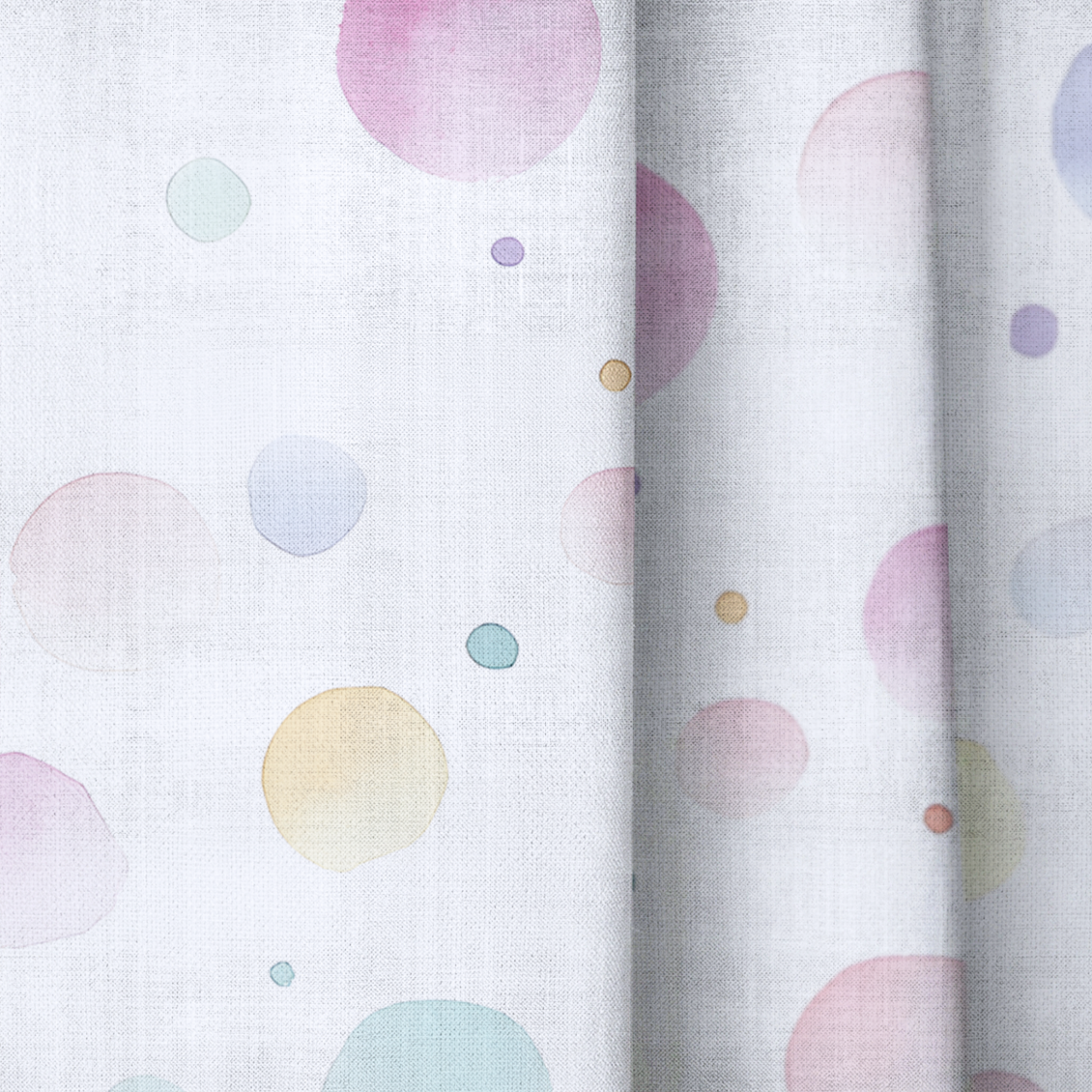 Bubble Bliss - Drapery — close up