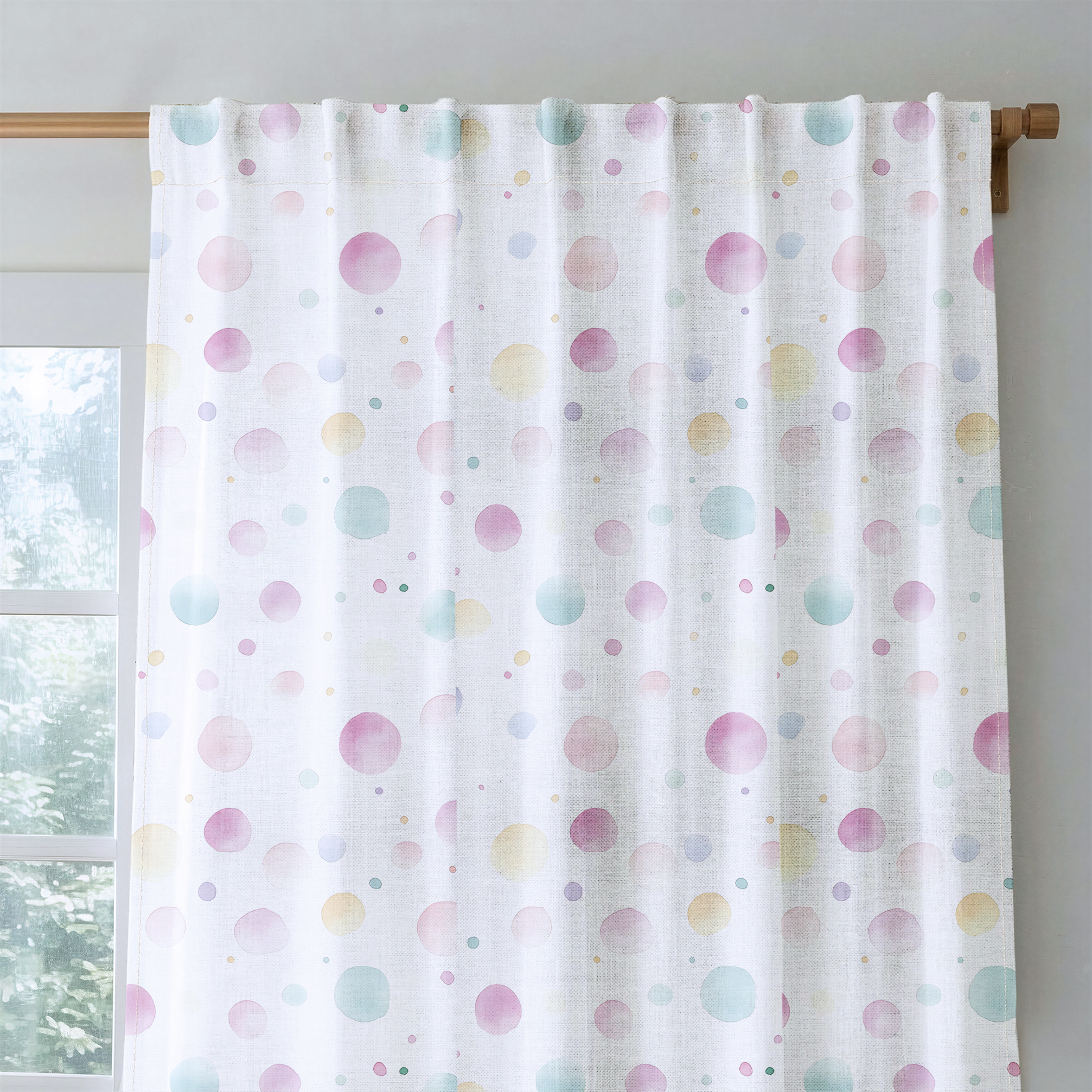 Bubble Bliss - Drapery — rod