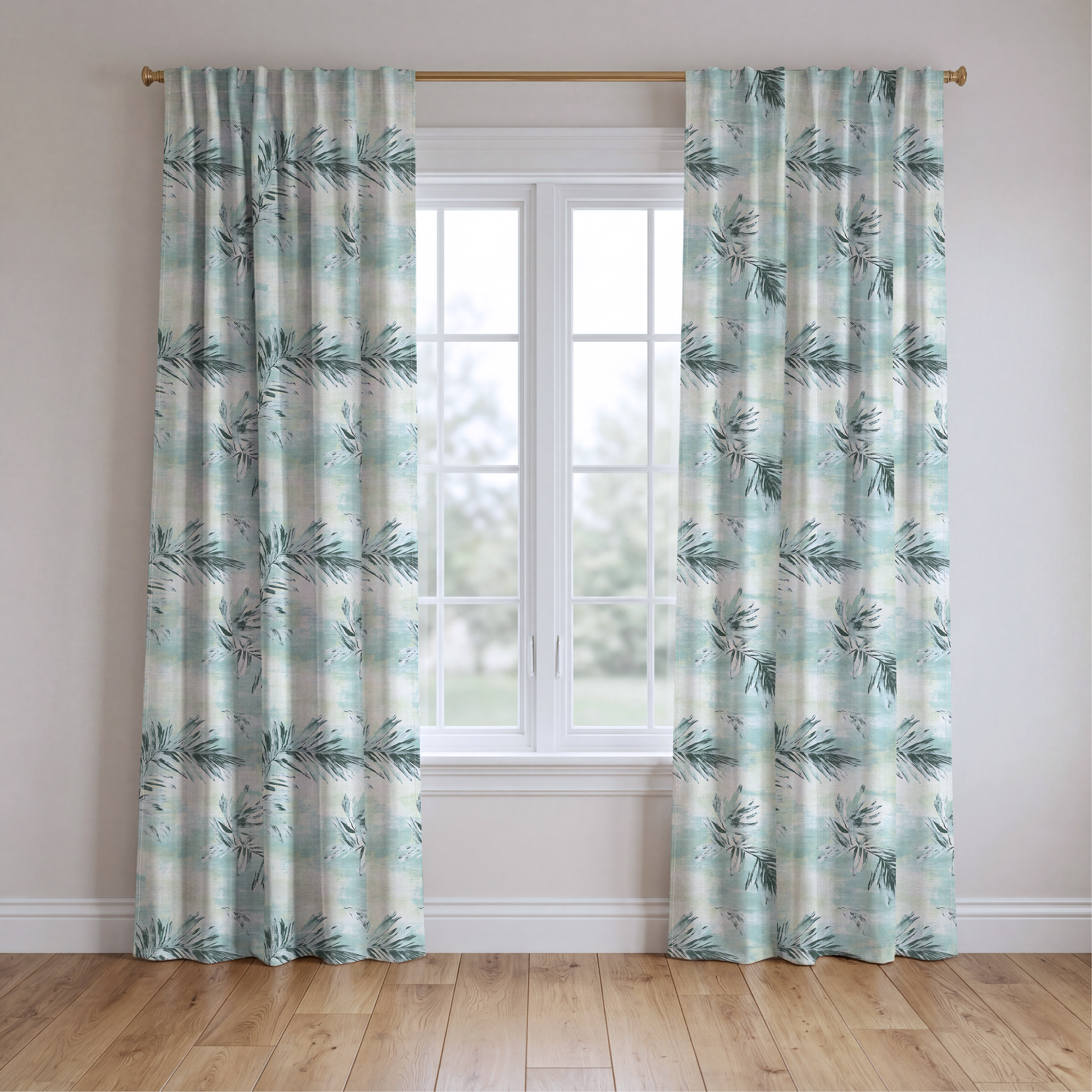Frances - Drapery — two panels