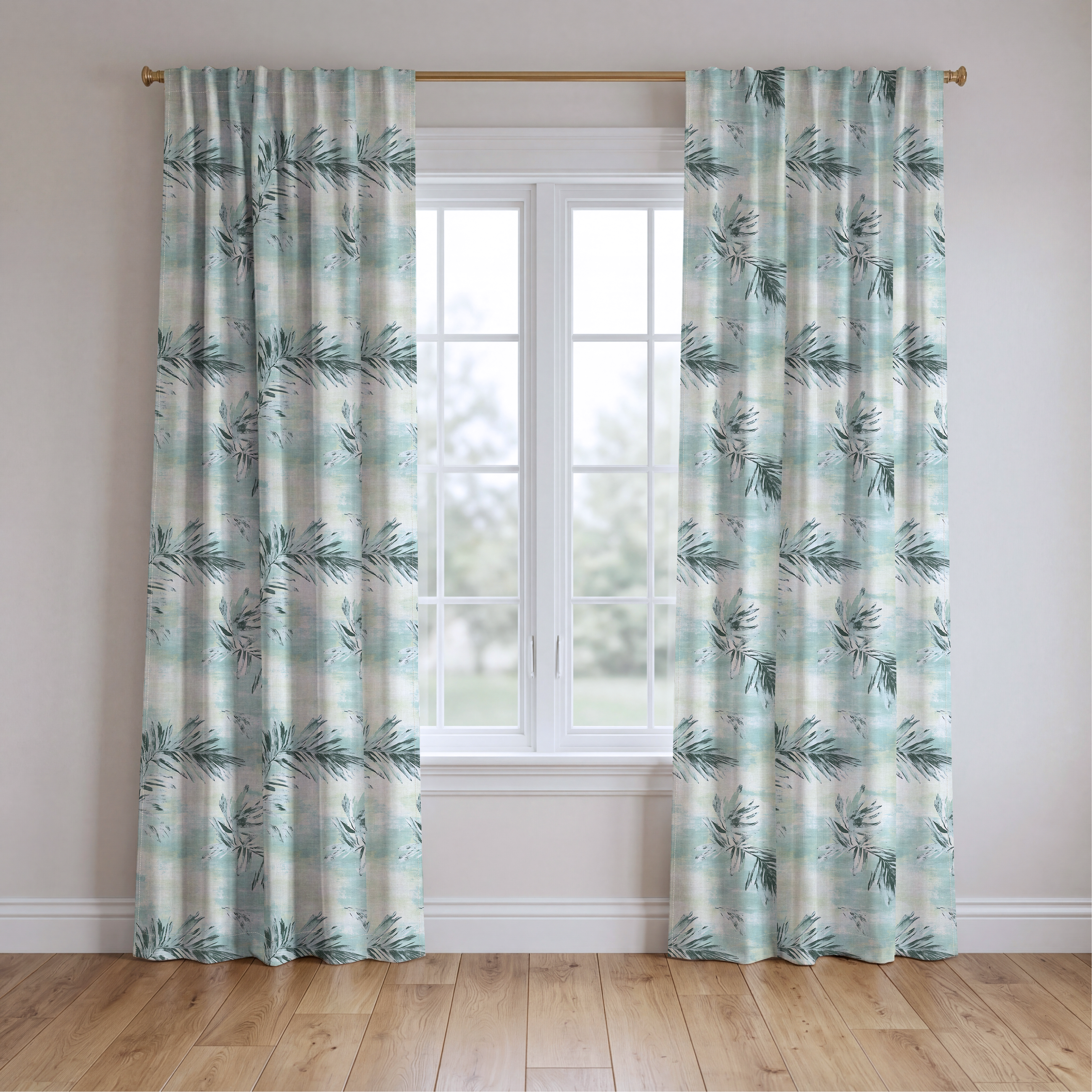 Frances - Drapery — two panels