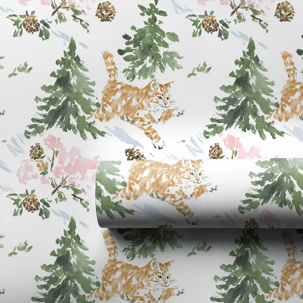 Outdoor Cat - Wrapping Paper