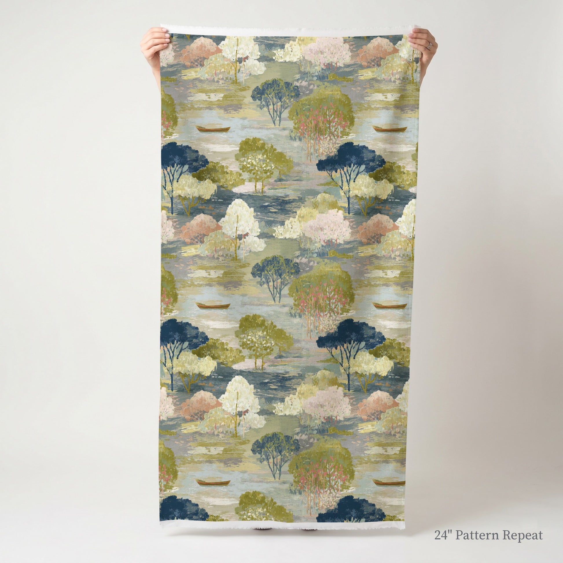 Morning Row Fabric by the Yard