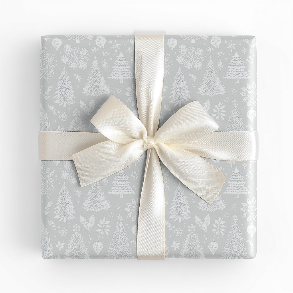 Snowy Forest - Wrapping Paper