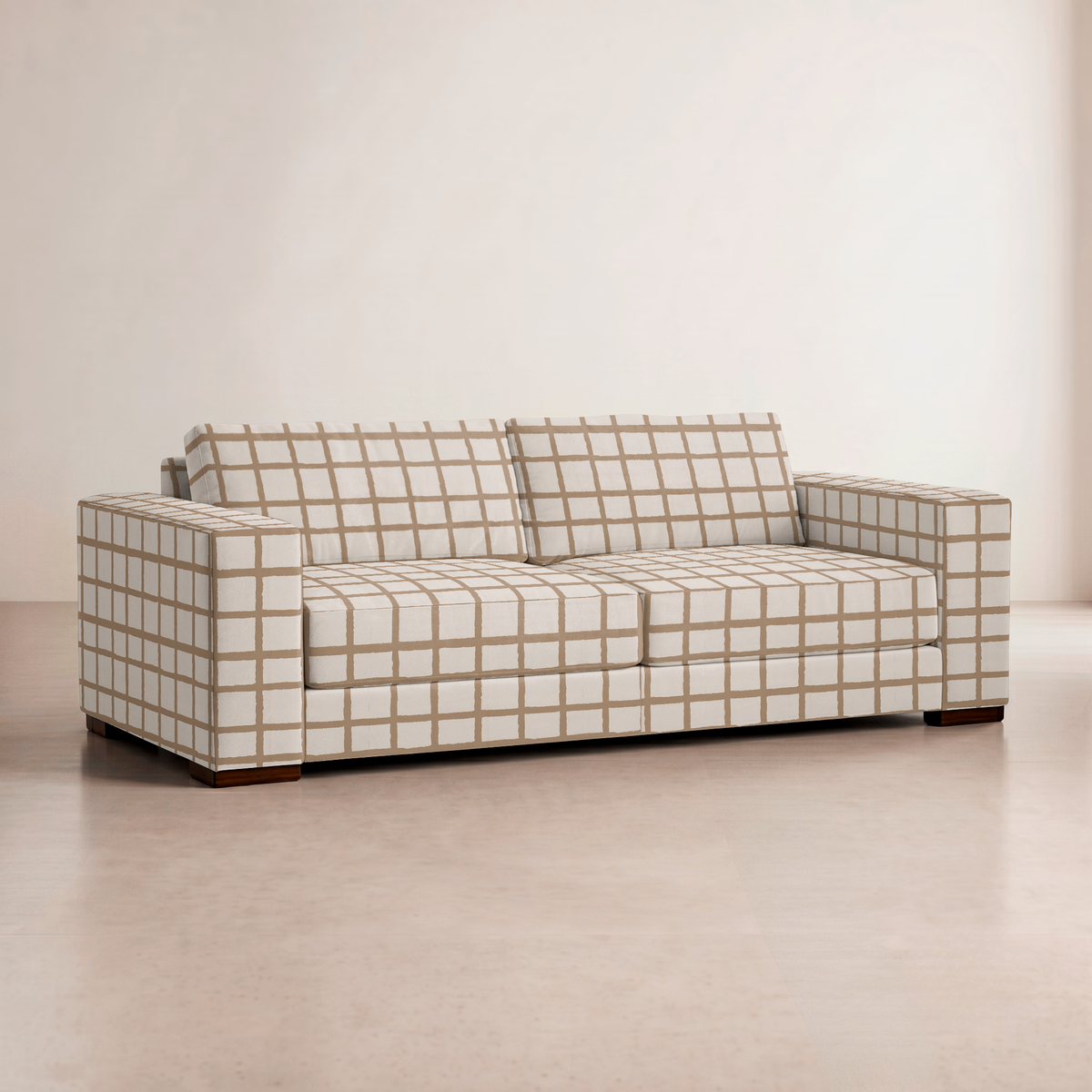 The Christopher Sofa in Thistle Check
