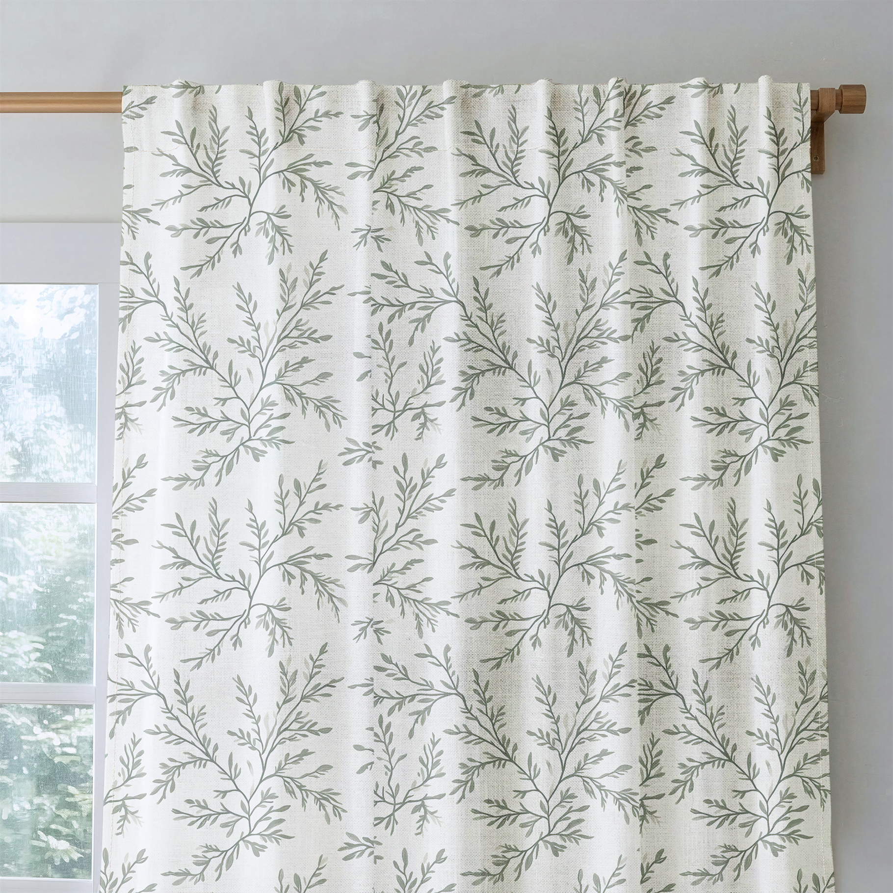 Willow Wreath - Drapery — rod
