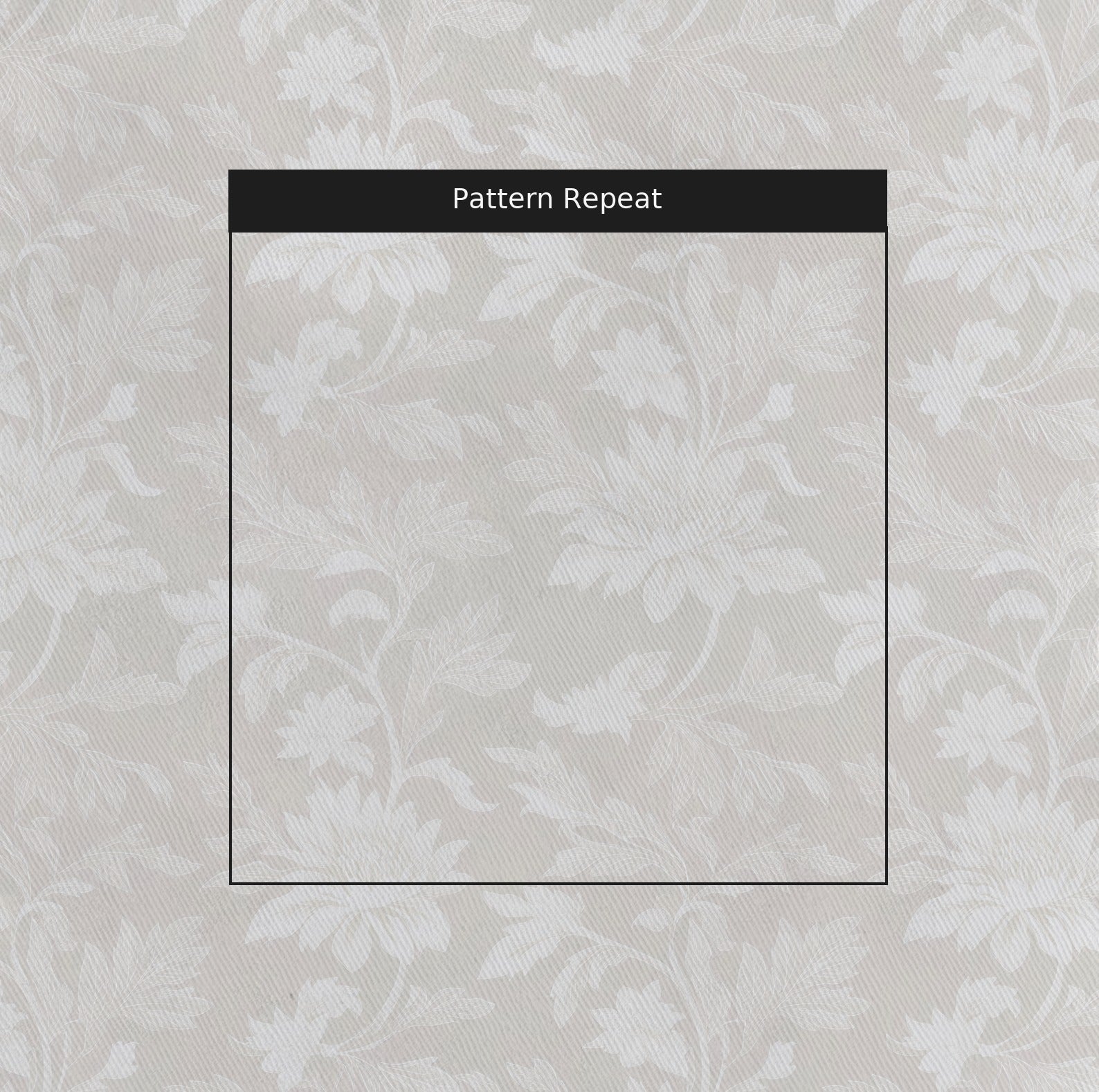 Evening Dahlia Fabric by the Yard — pattern repeat