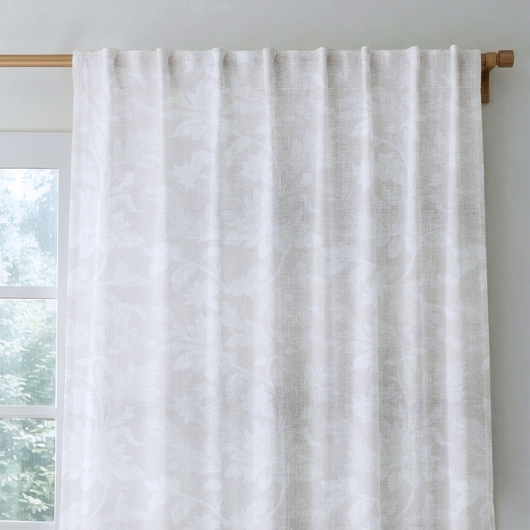 Evening Dahlia - Drapery — rod