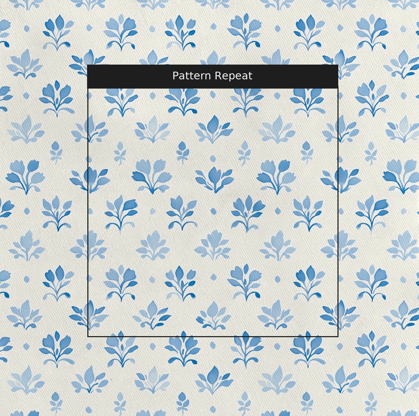 Edith Fabric by the Yard — pattern repeat