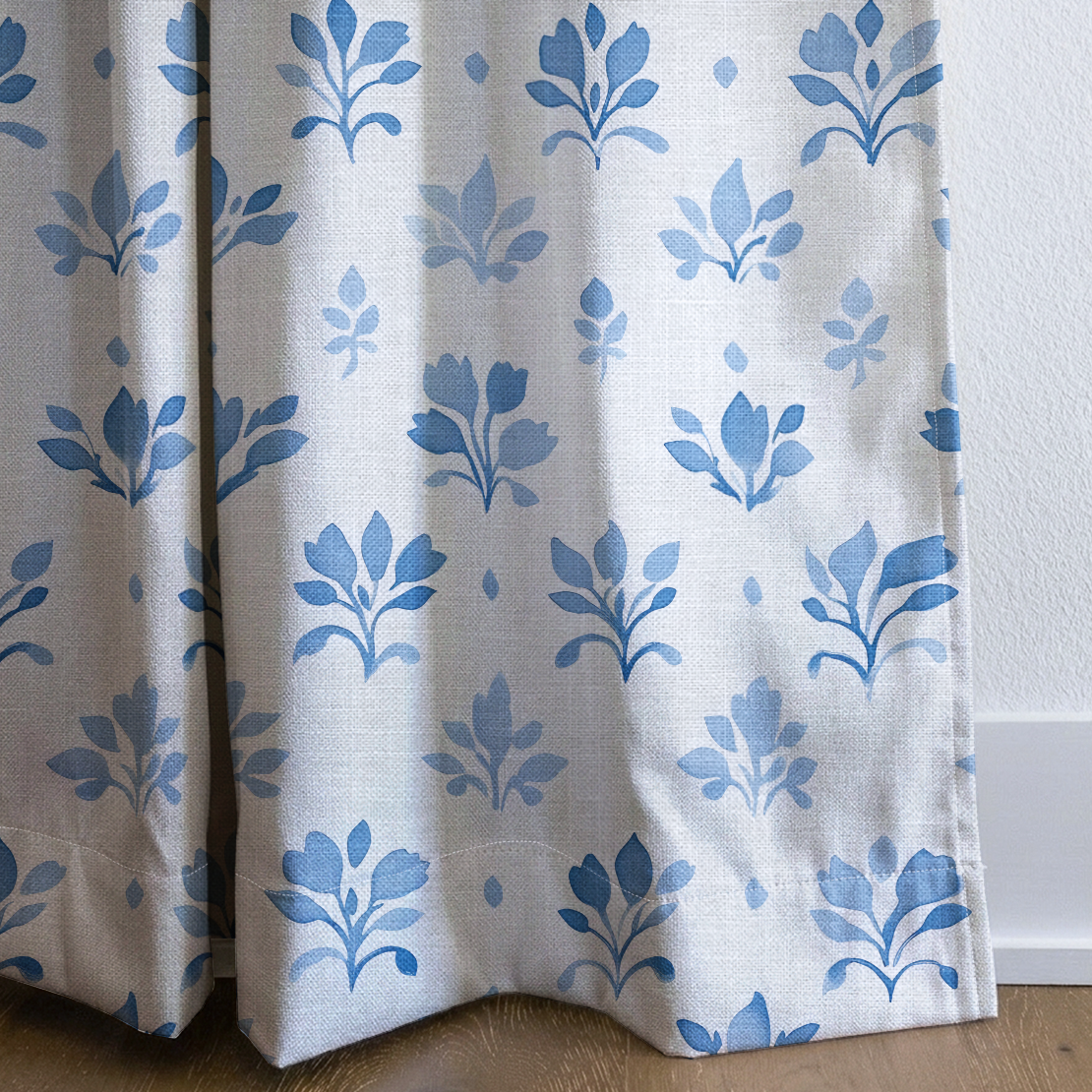 Edith - Drapery — corner closeup