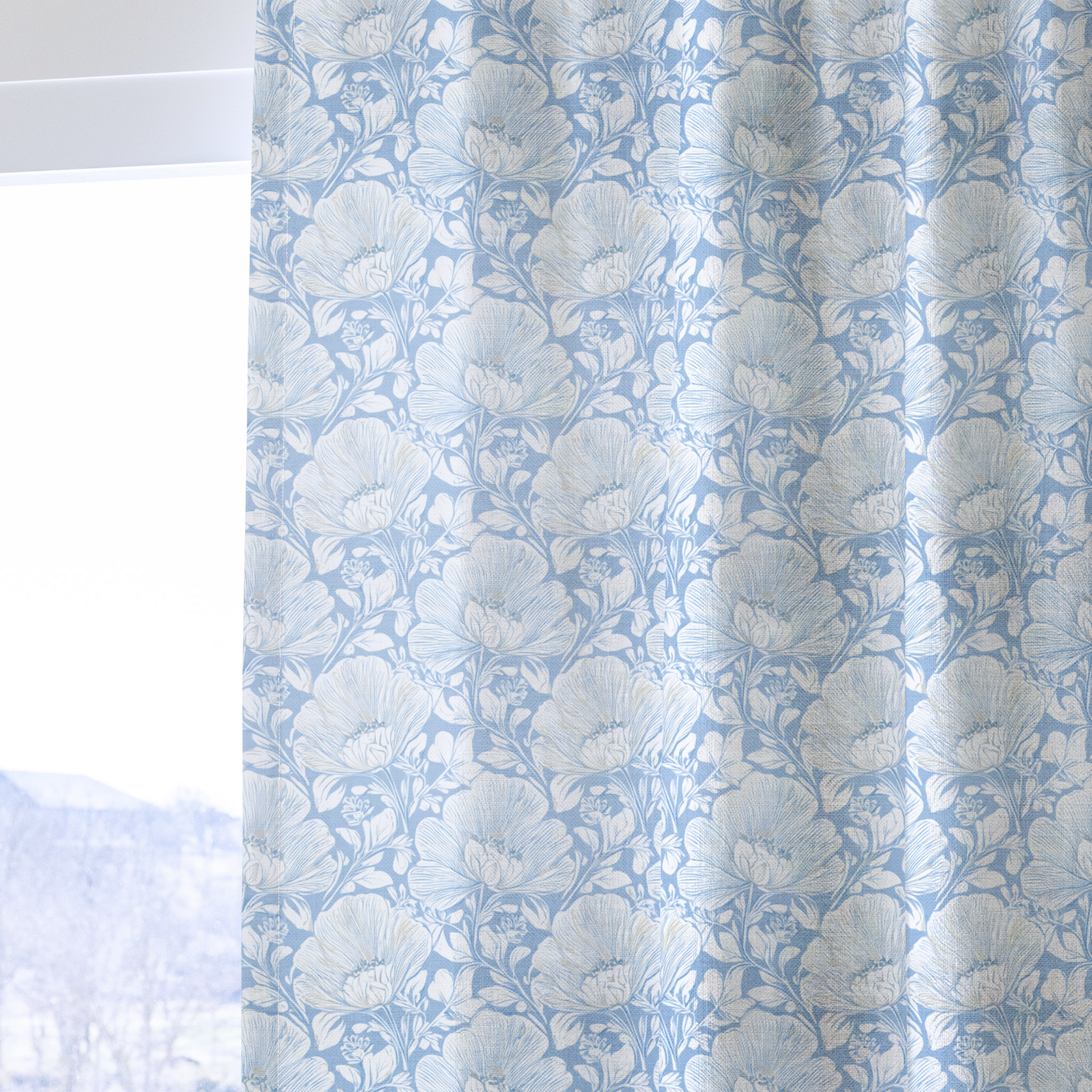 Bahamas Ocean - Drapery — one panel