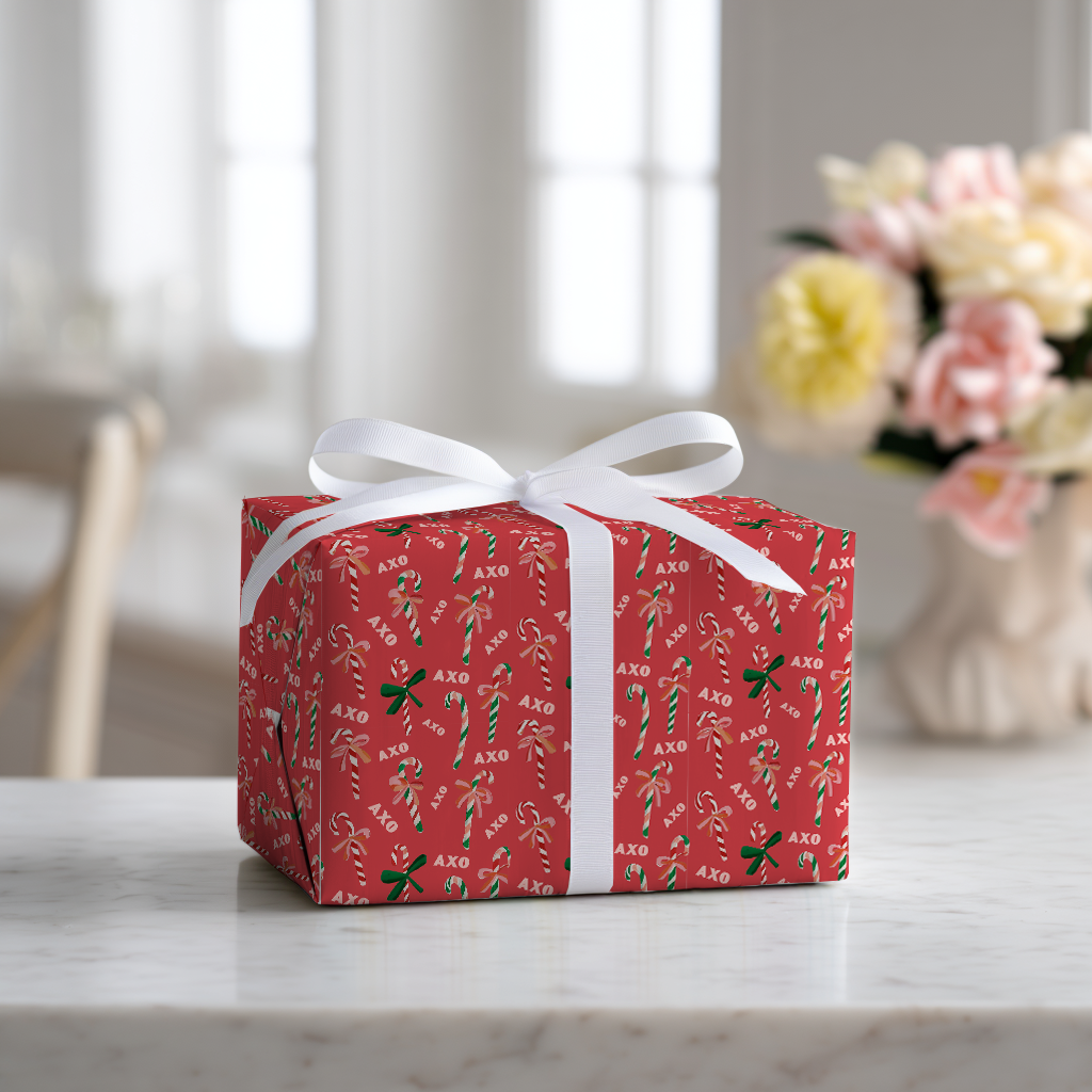 Chi Candy Canes - Wrapping Paper