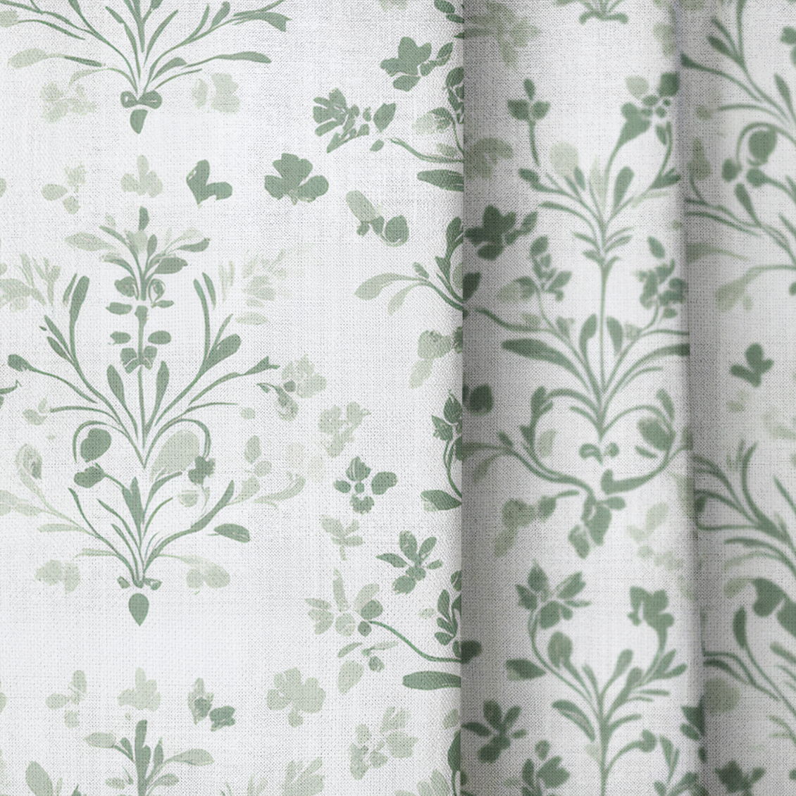 Rosemary's Garden - Drapery — close up