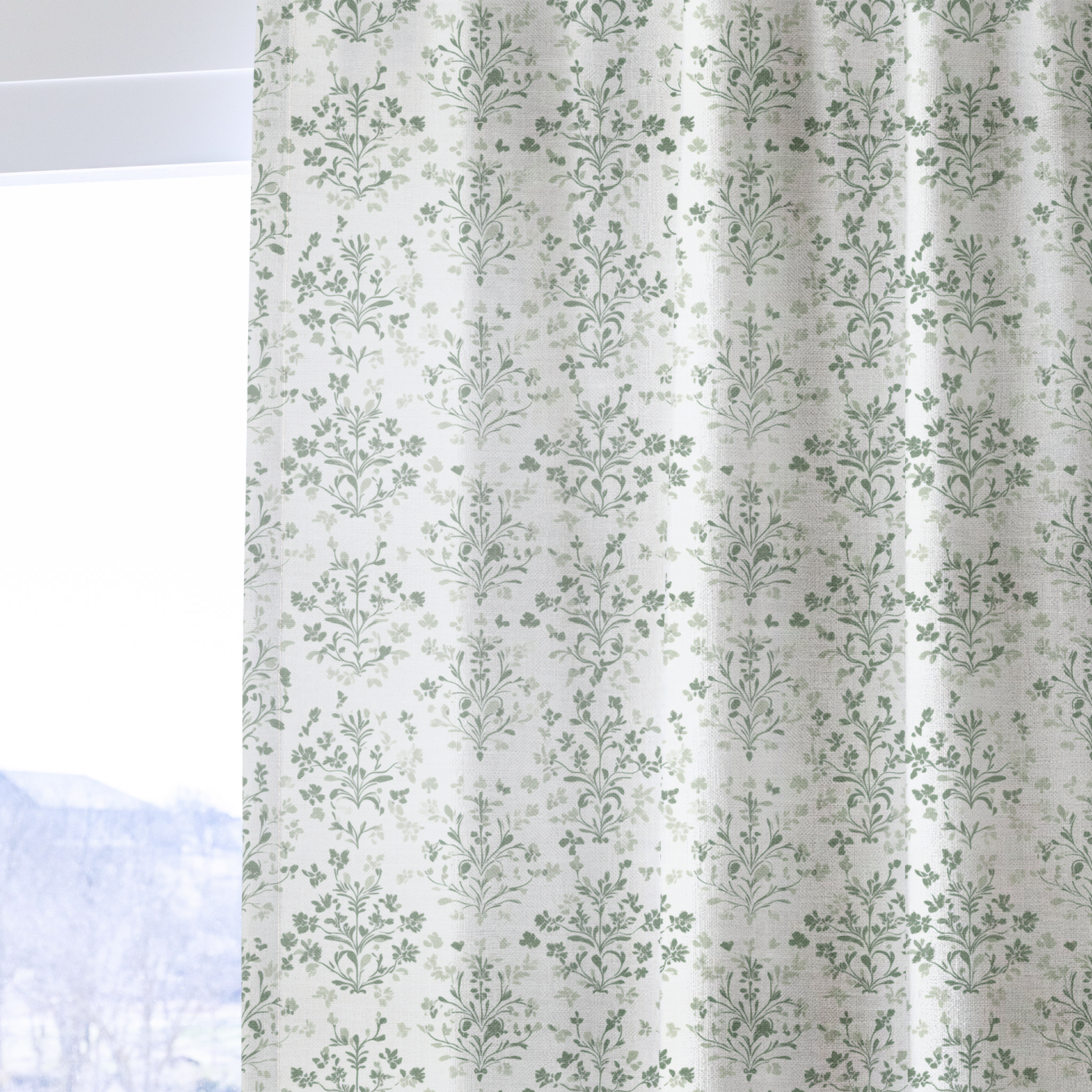 Rosemary's Garden - Drapery — one panel