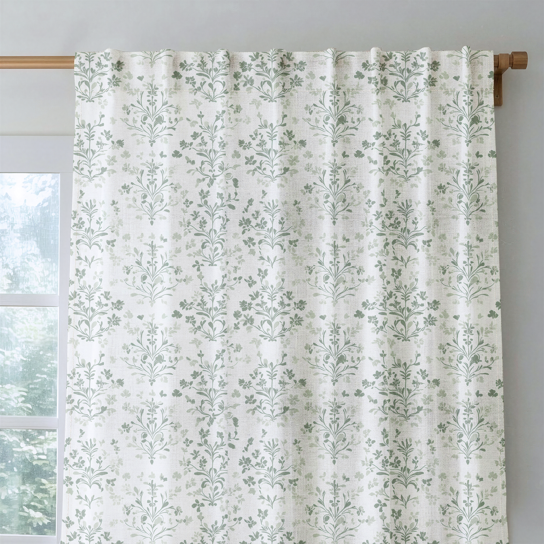 Rosemary's Garden - Drapery — rod