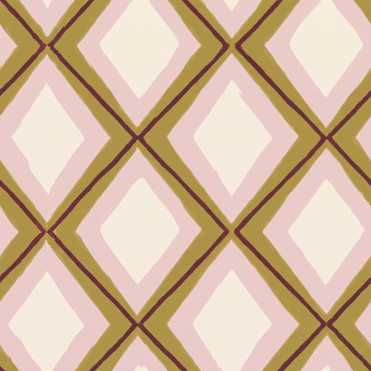 Garden Trellis Wallpaper