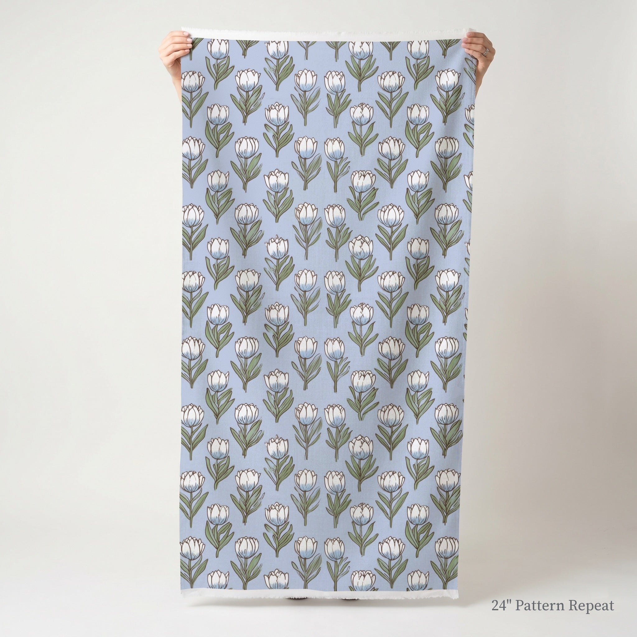 Tulip Parade Fabric by the Yard