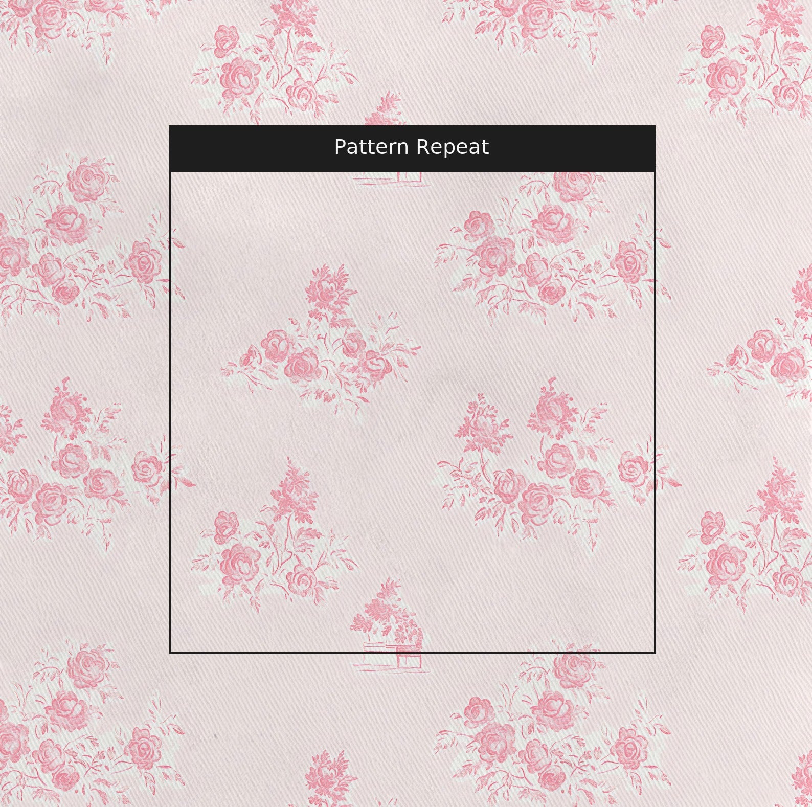 Charlotte Rose Fabric by the Yard — pattern repeat