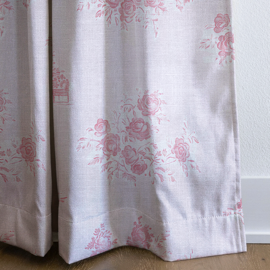 Charlotte Rose - Drapery — corner closeup