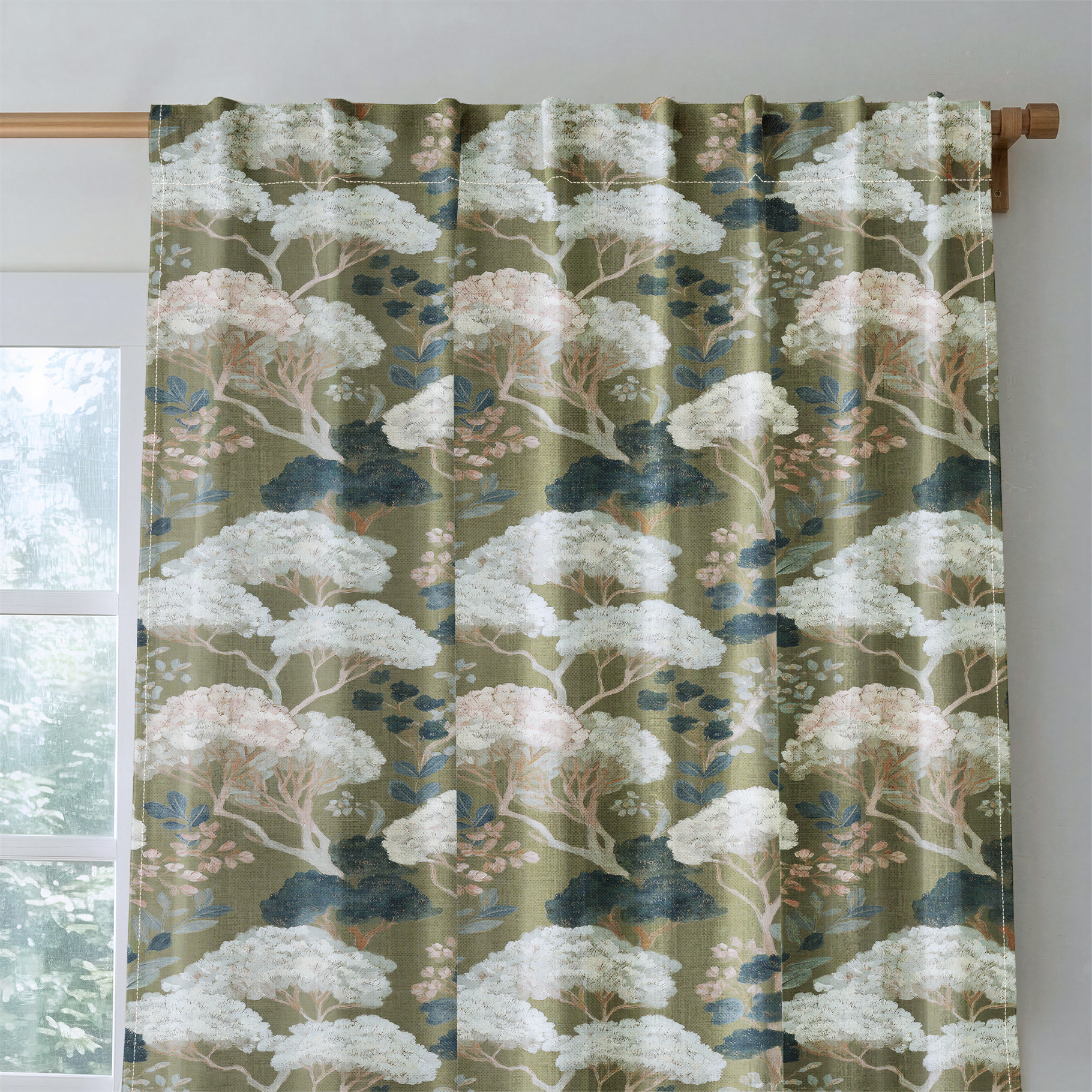 West Garden - Drapery — rod