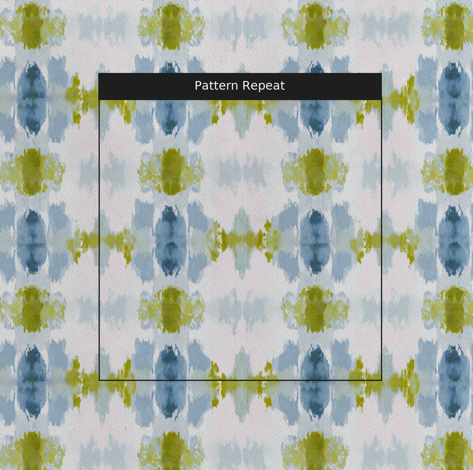 Cool Tides Fabric by the Yard — pattern repeat