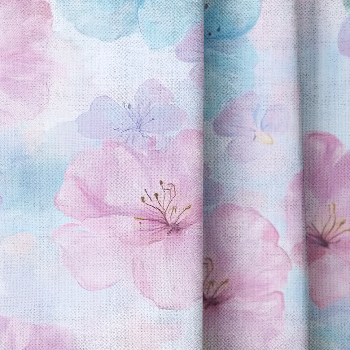 Blossom Haze - Drapery — close up
