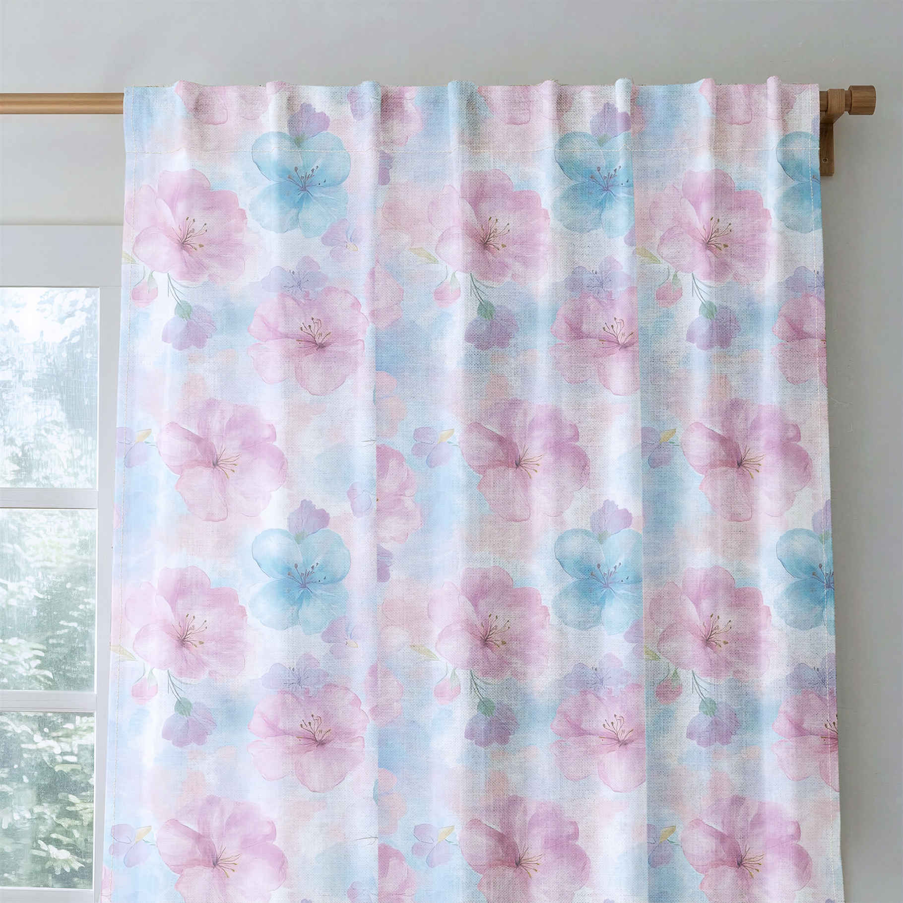 Blossom Haze - Drapery — rod