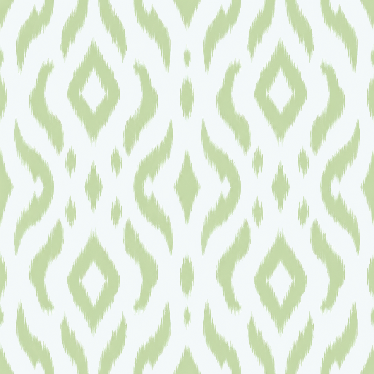 Key Lime Ikat Wallpaper