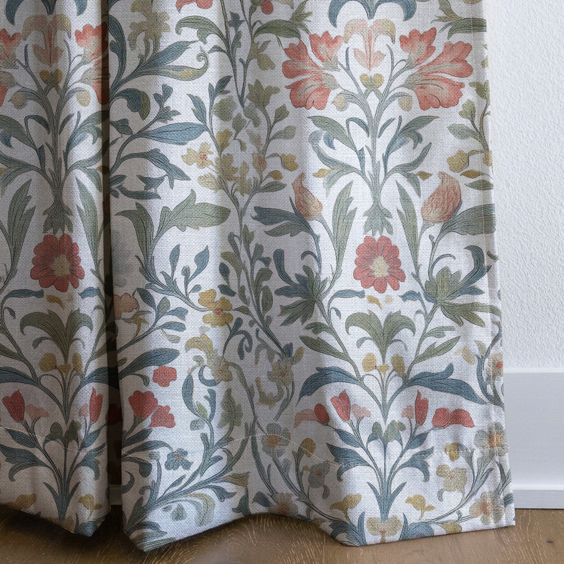 Orange County - Drapery — corner closeup