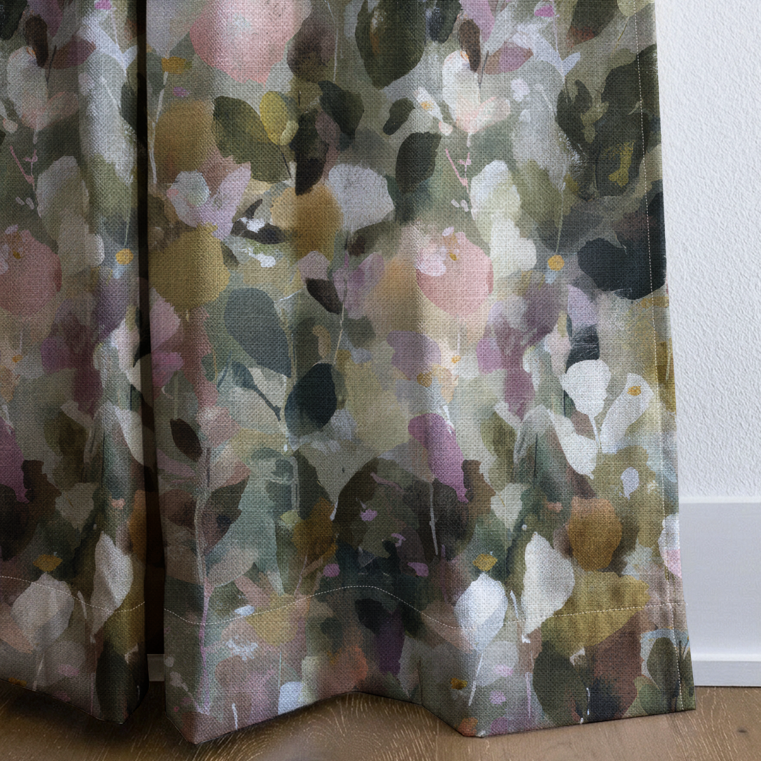 Garden Party - Drapery — corner closeup