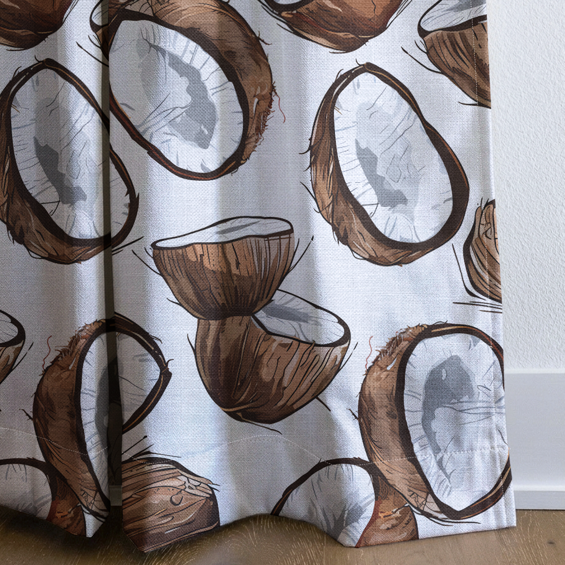 Coco - Drapery — corner closeup