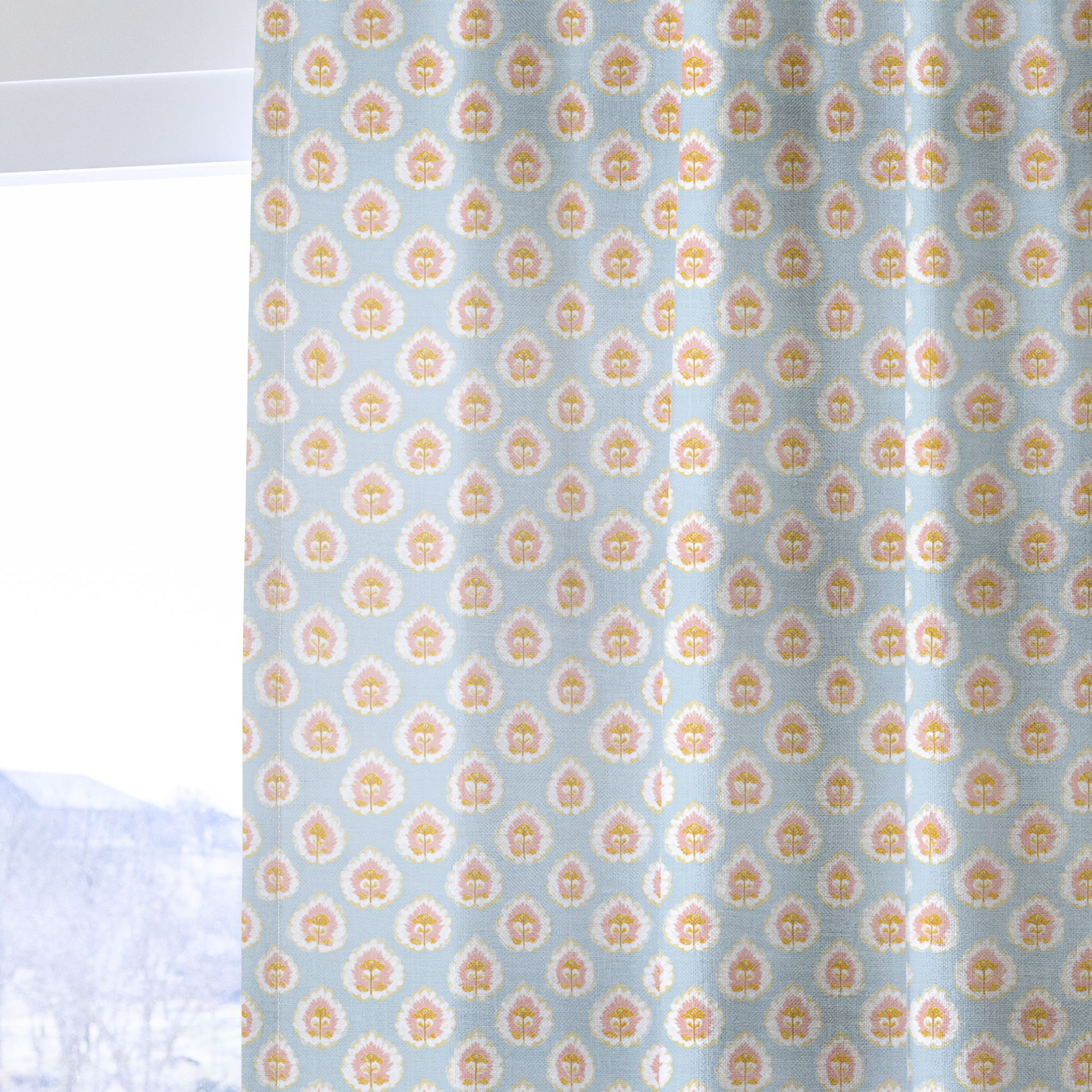 Magnolia Mist - Drapery — one panel