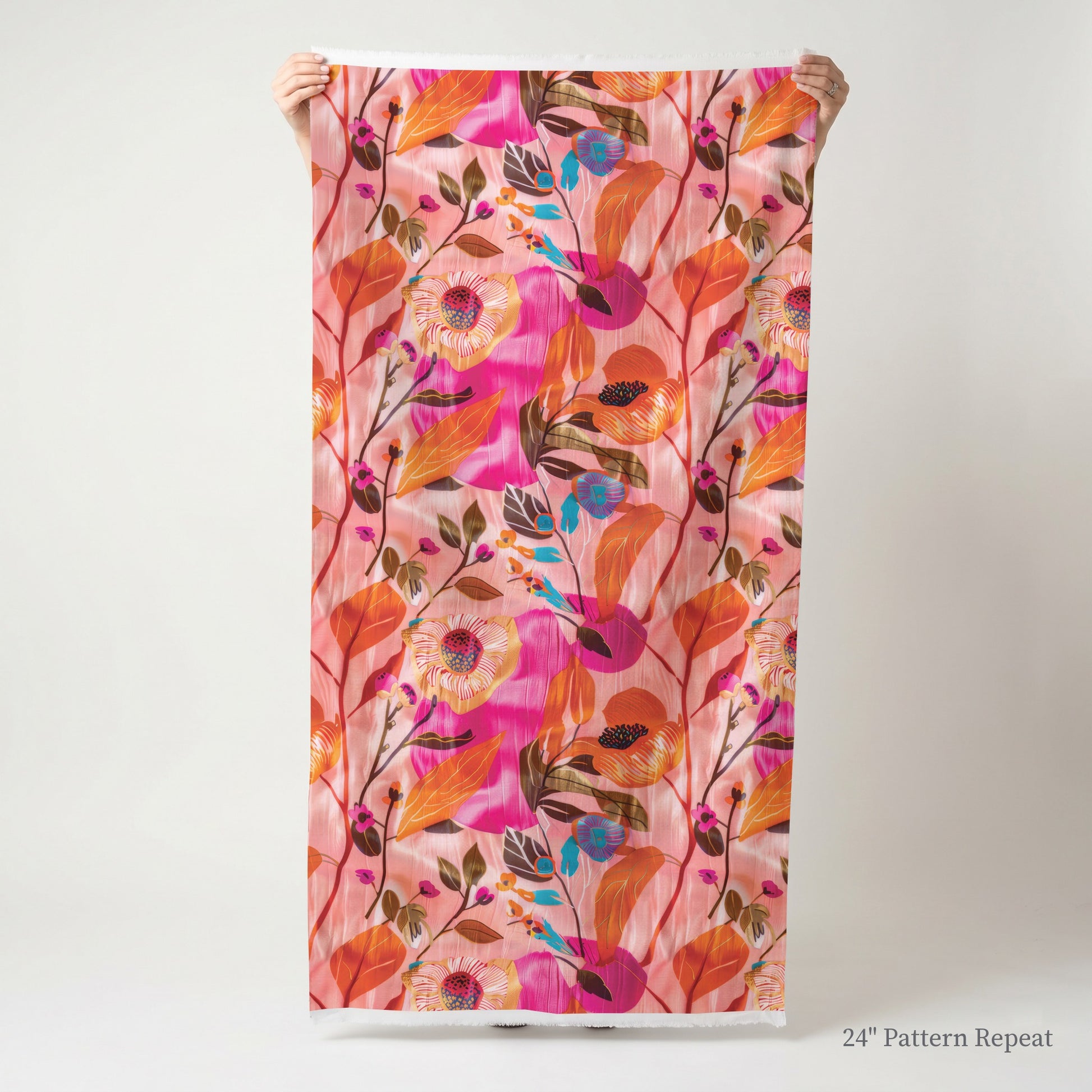 Natalia's Tropical Tapestry Fabric by the Yard