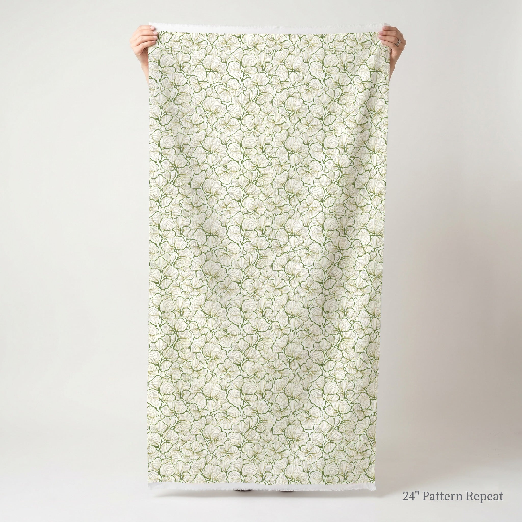 Three Leaf Clover Fabric by the Yard