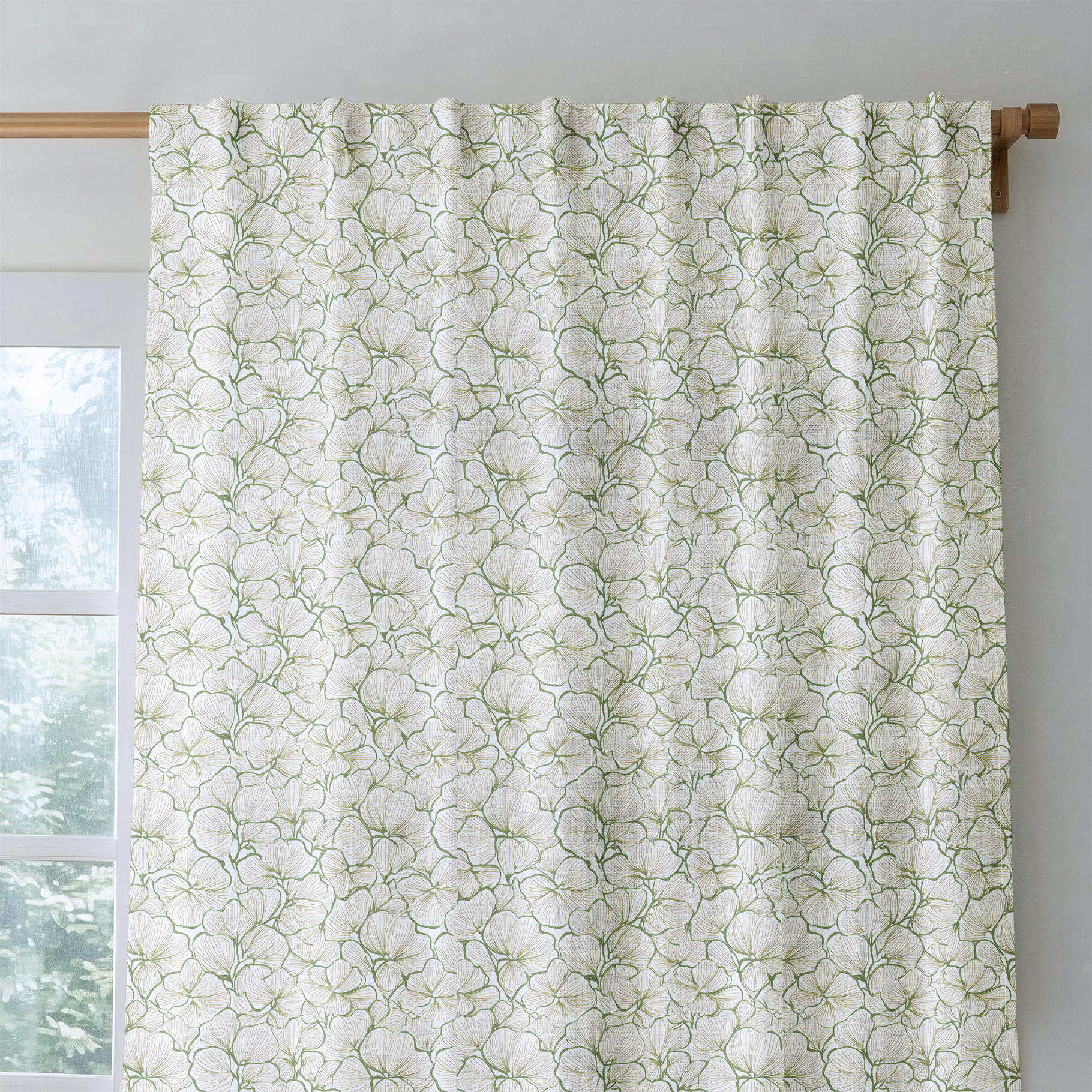 Three Leaf Clover - Drapery — rod