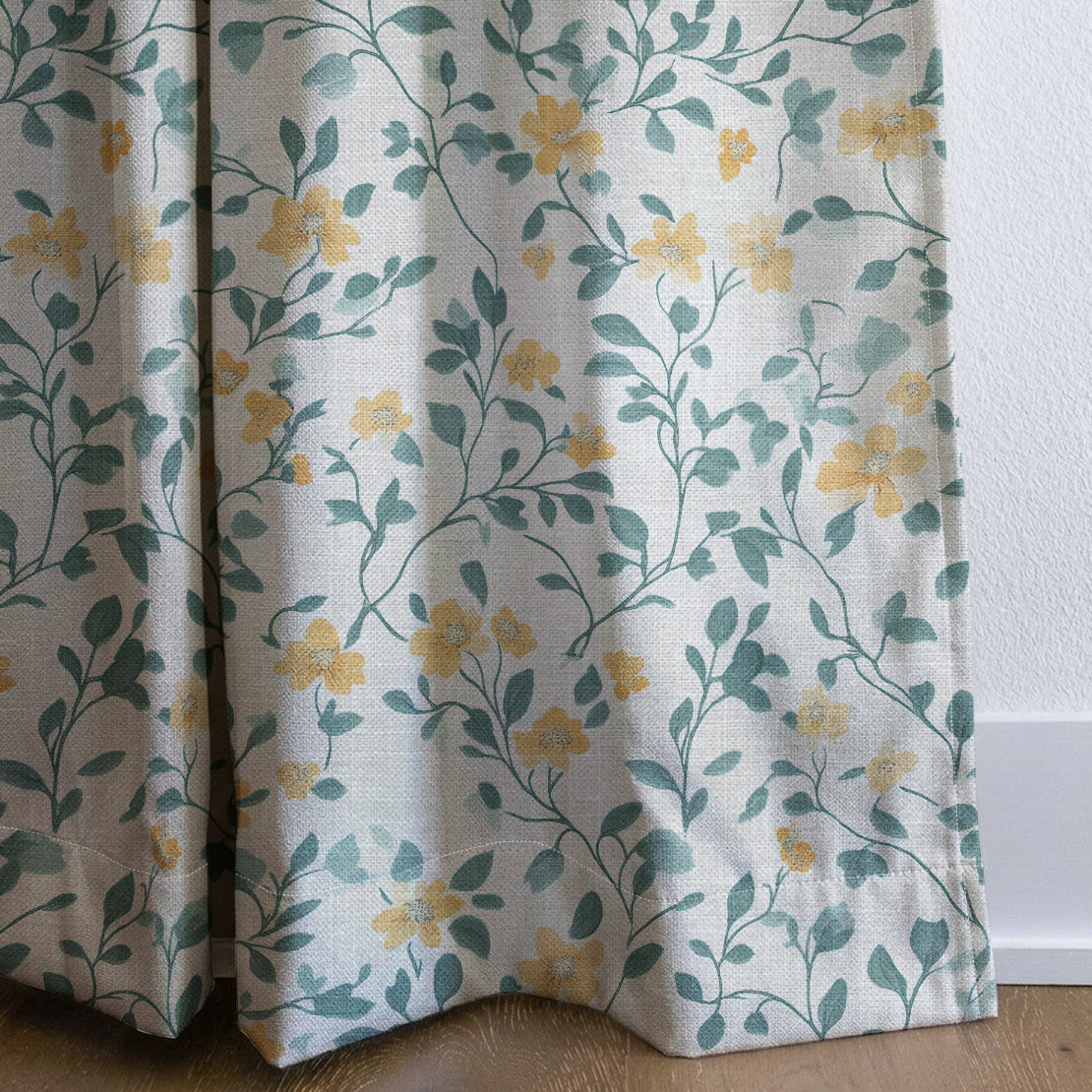 Summer House - Drapery — corner closeup