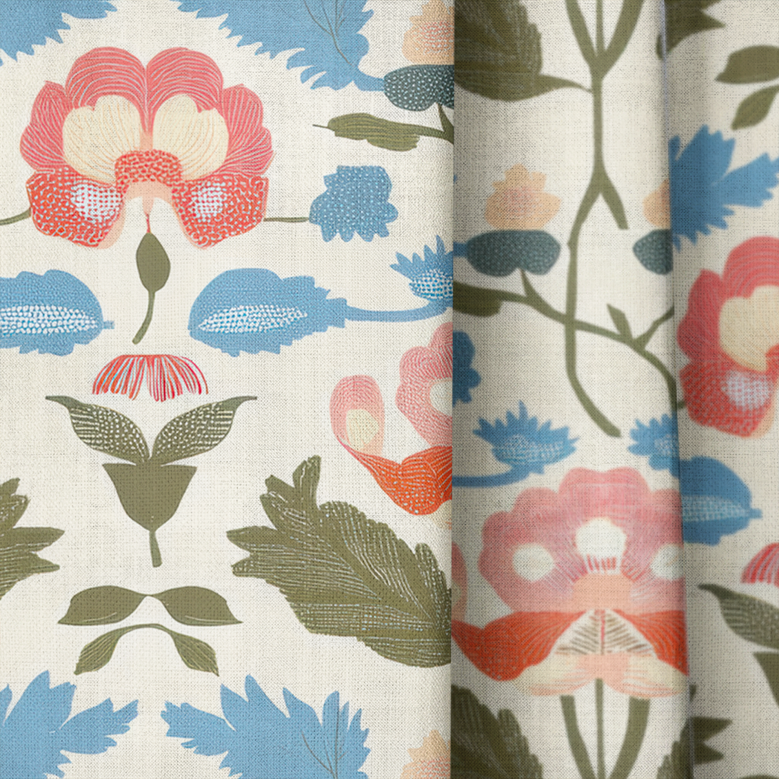 Ashby Lane - Drapery — close up