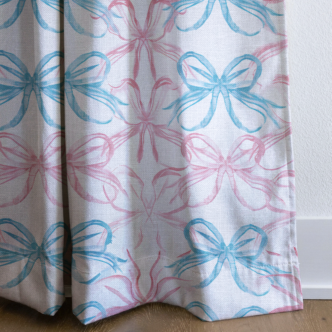 Jane - Drapery — corner closeup