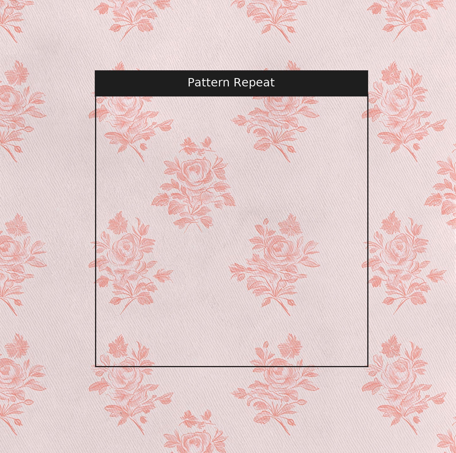 Tatum Fabric by the Yard — pattern repeat
