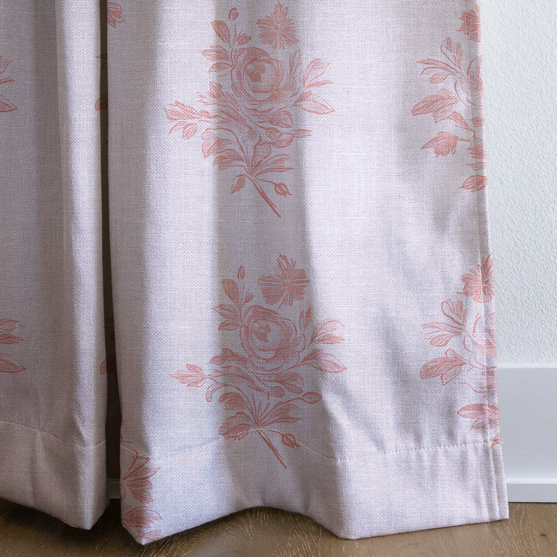 Tatum - Drapery — corner closeup